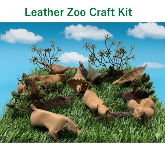 【新宿店/6F】新商品!レザーZOOクラフトキットで動物をつくろう!